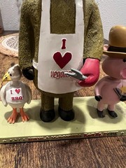 Burns & McDonnell Bobblecue Bobblehead BBQ Moose Pig duck Rare!