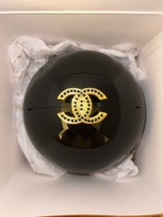 Chanel VIP Limited Mark Rhinestone Black Gold Pearl Bag