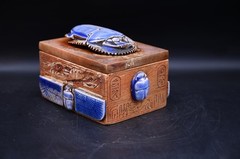 Scarab Stone Keepsake Box Rare Ancient Egyptian Antiquities Egyptian BC