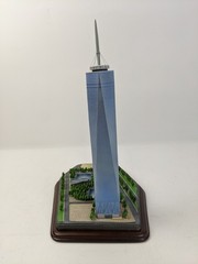 One World Trade Center by The Danbury Mint 10.5” Original Foam And Box