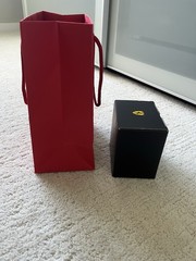 Ferrari Official Empty Mug Gift Box & Red Shopping Bag Packaging Only