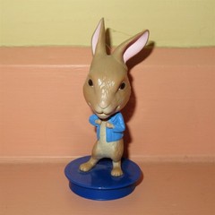New Peter Rabbit 2 Bobblehead Figure Cinema Exclusive Movie Cup + Topper