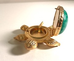 Avon TORTOISE for Perfume Glacé, Charming Miniature, 1971 Pre-owned & Un-used.