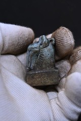 Authentic Ancient Egyptian Antiquities Seth Rare Amulet Necklace Egyptian BC