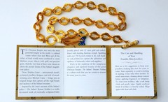 Vintage 22K Gold Sultans Treasure Necklace by Shakira Caine w/ Over 750 Crystals