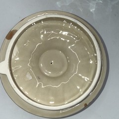 Fitz And Floyd Art Nouveau Tea Pot Iridescent Glaze
