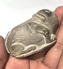 Extermly Amzeing Very Old Bactrain Era Chorlite Stone Wild Animal Statue Figure