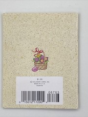 Vintage Hallmark Easter Selby Squirrel Rub On Transfer Mini Story Book 1990s