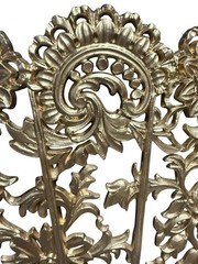 Vintage Burwood 4402 Gold Fan Wall Decor Hollywood Regency Ornate Large 43″