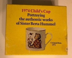 Vintage Sister Berta Hummel Schmid Bros. 1974 & 1975 Child’s Cups