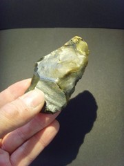 Lower Paleolithic – fine unifacial Acheulean scraper. c.450,000+ BP.