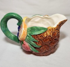 Fitz and Floyd 1994 FRUIT TANGO 10 oz Pineapple Creamer Sauce Serving Piece