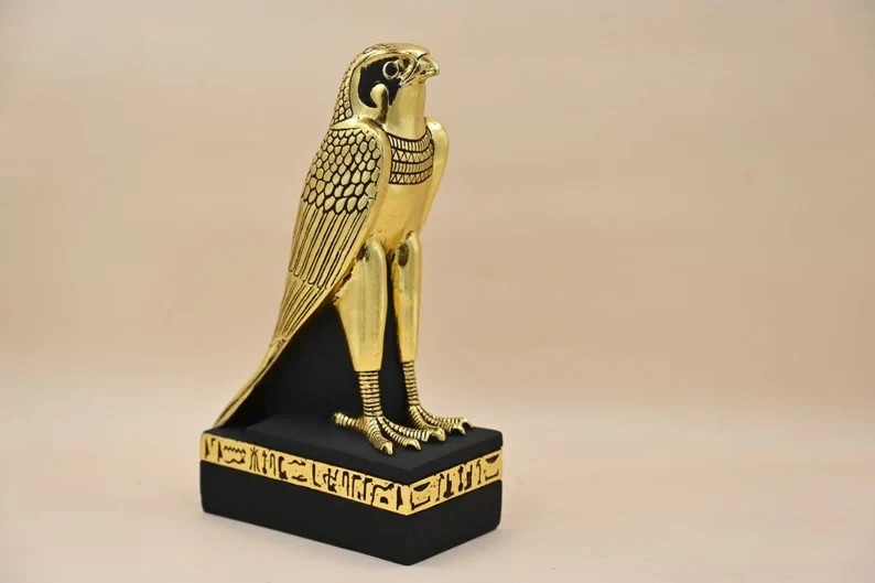 Rare Pharaonic Statue of God Horus : Authentic Ancient Egyptian Artifact 235 BC