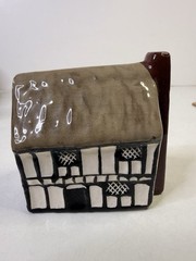 Mudlen End Studio Felsham Suffolk Pottery Miniature House Thatched Cottage #2