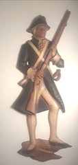 Sexton cast iron continental Army Soldier Revolutionary War