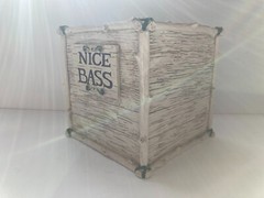 Nice Bass facial tissue holder box cabin lodge décor fish fishing fisherman tree