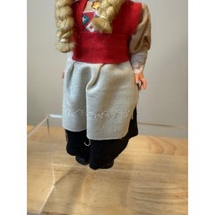 Vintage Norwegian Souvenir Doll Traditional Bunad Attire JL