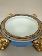 Antique Limoges France Large Hand Painted Porcelain Jardiniere