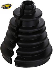 CVS18 Universal Split Constant Velocity Joint Gaiter Boot Replacement Kit, Black