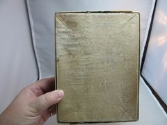 1910’s art nouveau Twilight Reflections embossed stationary box