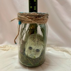 Haint Jar™ Appalachian Folk Horror Doll, Relic Oddity, Gothic, Handmade OOAK