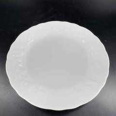 Philippe PH Deshoulieres Blanc De Blanc Plate Dish Porcelain France Set of 5 NEW