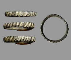 Ancient Viking Bronze Torsade Style Wedding / Oath Ring – Circa 900 AD Artifact