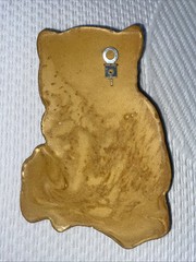 Vintage Retro HOMECO Home Interiors Owl Wall Hanging Gallery Wall Hanger MCM