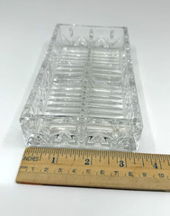 WATERFORD MARQUIS GLENBROOK Cut Crystal Sweetener Holder- RETIRED