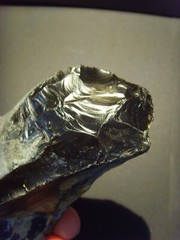 Lower Paleolithic – Unique Acheulean handaxe/chopper c.450,000 BP.