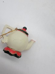 3 Mary Engelbreit ME Miniature Teapot Ornaments 3 ME – 1 Unbranded
