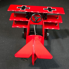 Hallmark Kiddie Car Classics 1950’s Red Baron Airplane Limited Edition