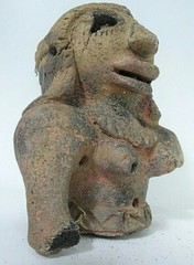PRE COLUMBIAN POTTERY From a chibcha tomb – original, not manipulated
