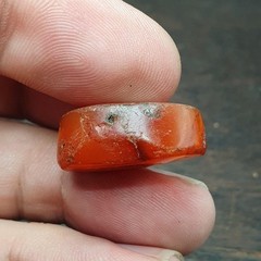 Ancient Antique Agate Beads carnelian crystal in agate beads