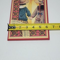 Mary Engelbreit Art Wall Plaque Colorplak THE HAND OF AN OLD FRIEND Sunflowers