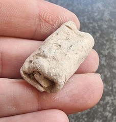 Roman Lead Rolled Curse / Wish Metal Detecting Find Antique (4)