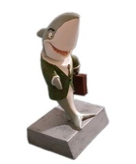 Sales Shark Bobblehead Trophy / Award