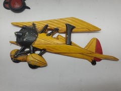 Vintage 1975 Homco Iron Airplanes Set of 4