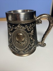 MUG WITH SKULL VERONESE TUMBLER GOTHIC DESIGN