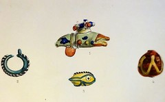 Antiquities Archaeology Glass Antique Lithograph Froehner Wilhelm 1903 Print 14