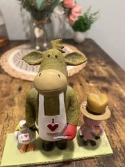 Burns & McDonnell Bobblecue Bobblehead BBQ Moose Pig duck Rare!