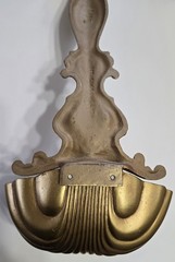VTG Sexton Cast Metal Ladle Wall Decor MCM Royal Gold Finish