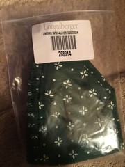Longaberger Heritage Green MEDIUM CATCH ALL Liner – new – #268914