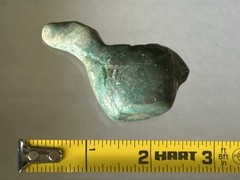 OUTSTANDING PRE-COLUMBIAN CANOPA / CONOPA LLAMA EFFIGY VOTIVE CONTAINER PERU