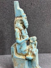 Rare Antique Pharaonic Stone Isis God Statue Ancient Egyptian Antiquities B.C