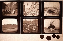 6 NORWAY SWEDEN DENMARK FINLAND whaling vtg antique glass magic lantern slide