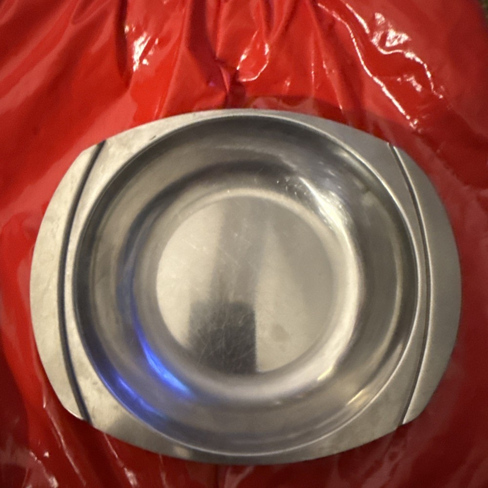 Denmark Selandia Stainless Steel 18/8 Tray Dish Bowl W Handles MCM Serving Dish