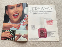 Vintage AVON 1980 SALES CATALOG BROCHURE (Campaign 11) ~ Large Format/ No Label