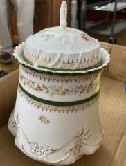Carl Tielsch (C.T.) Altwasser porcelain from Silesia, Germany. Condensed milk