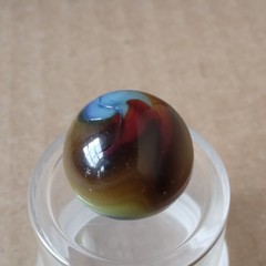 .62″ Vintage MCS MCR Marble- Peltier Alley Ravenswood Akro Vitro Champion